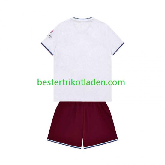 Fußballtrikot West Ham United Auswärts Trikot Away 2026-2027 Kurzarm für Kinder