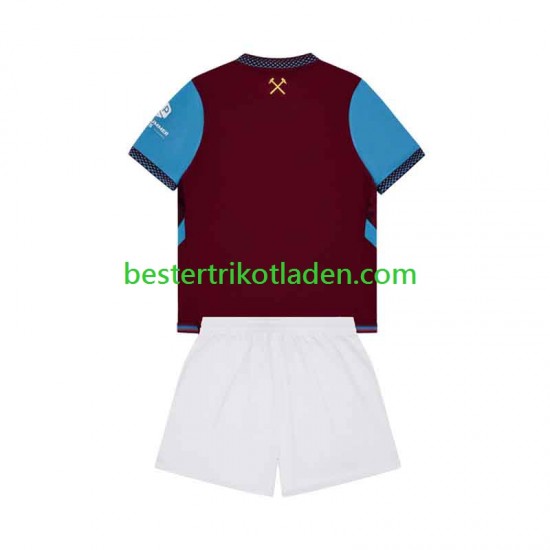 Fußballtrikot West Ham United Heim Trikot Home 2026-2027 Kurzarm für Kinder