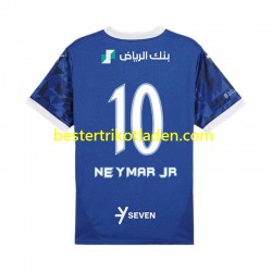 Fußballtrikot Al Hilal Neymar JR 10 Heim Trikot Home 2024-2025 Kurzarm für Herren
