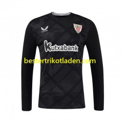 Fußballtrikot Athletic Bilbao Torwart Heim Trikot Home 2024-2025 Langarm für Herren