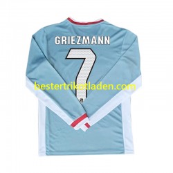 Fußballtrikot Atlético Madrid Antoine Griezmann 7 Auswärts Trikot Away 2024-2025 Langarm für Herren
