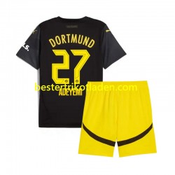 Fußballtrikot Borussia Dortmund Karim Adeyemi 27 Auswärts Trikot Away 2024-2025 Kurzarm für Kinder