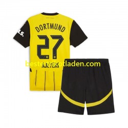 Fußballtrikot Borussia Dortmund Karim Adeyemi 27 Heim Trikot Home 2024-2025 Kurzarm für Kinder