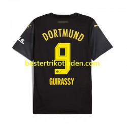 Fußballtrikot Borussia Dortmund Serhou Guirassy 9 Auswärts Trikot Away 2024-2025 Kurzarm für Herren