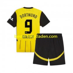 Fußballtrikot Borussia Dortmund Serhou Guirassy 9 Heim Trikot Home 2024-2025 Kurzarm für Kinder