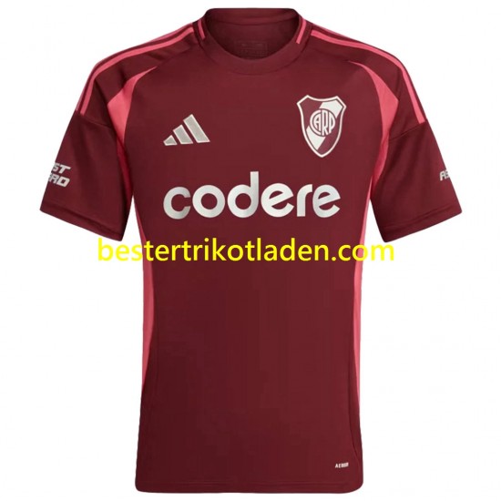 Fußballtrikot River Plate Auswärts Trikot Away 2024-2025 Kurzarm für Herren