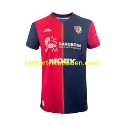 Fußballtrikot Cagliari Heim Trikot Home 2024-2025 Kurzarm für Herren