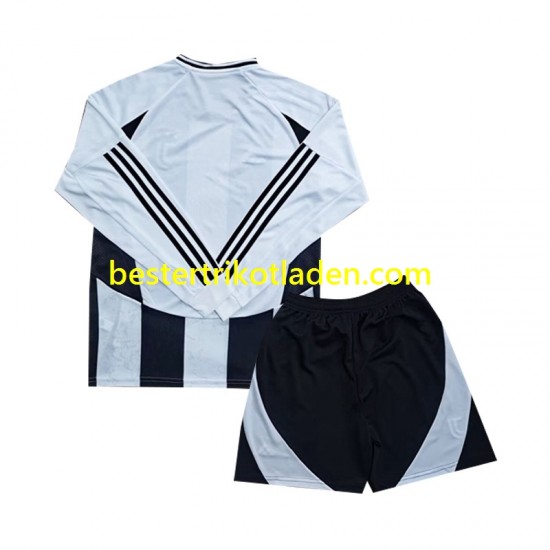 Fußballtrikot Juventus Turin Heim Trikot Home 2024-2025 Langarm für Kinder