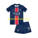 Fußballtrikot Paris Saint-Germain Willian Pacho 51 Heim Trikot Home 2024-2025 Kurzarm für Kinder