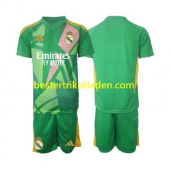 Fußballtrikot Real Madrid Torwart Ausweich Trikot 3rd 2024-2025 Kurzarm für Kinder