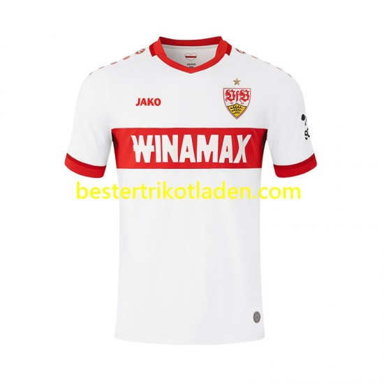 Fußballtrikot VfB Stuttgart Heim Trikot Home 2024-2025 Kurzarm für Herren