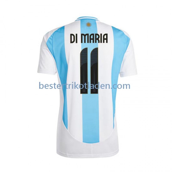 Fußballtrikot Argentinien Di Maria 11 Heim Trikot Home 2024 Kurzarm für Herren