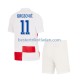 Fußballtrikot Kroatien Marcelo Brozovic 11 Heim Trikot Home Euro 2024 Kurzarm für Kinder