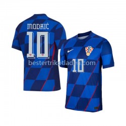 Fußballtrikot Kroatien Modrić 10 Auswärts Trikot Away Euro 2024 Kurzarm für Herren