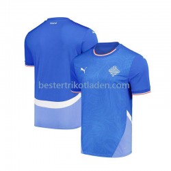 Fußballtrikot Island Heim Trikot Home 2024 Kurzarm für Herren