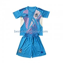 Fußballtrikot Mexiko Torwart Ausweich Trikot 3rd 2024 Kurzarm für Kinder