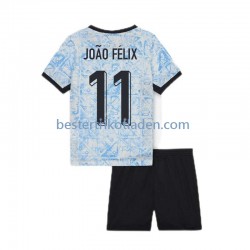 Fußballtrikot Portugal Joao Felix 11 Auswärts Trikot Away Euro 2024 Kurzarm für Kinder