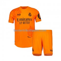 Fußballtrikot Real Madrid Y3 Torwart Ausweich Trikot 3rd 2023-2024 Kurzarm für Kinder