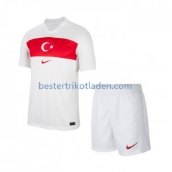 Fußballtrikot Türkei Heim Trikot Home Euro 2024 Kurzarm für Kinder