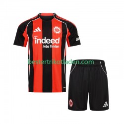 Fußballtrikot Eintracht Frankfurt Heim Trikot Home 2025-2026 Kurzarm für Kinder