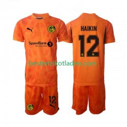 Fußballtrikot FK Bodø/Glimt Nikita Haikin 12 Torwart Auswärts Trikot Away 2025 Kurzarm für Kinder