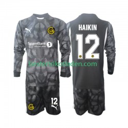 Fußballtrikot FK Bodø/Glimt Nikita Haikin 12 Torwart Heim Trikot Home 2025 Langarm für Kinder