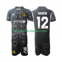 Fußballtrikot FK Bodø/Glimt Nikita Haikin 12 Torwart Heim Trikot Home 2025 Kurzarm für Kinder
