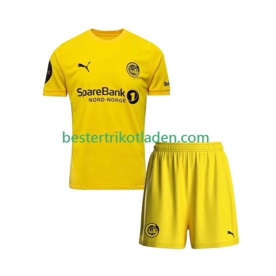 Fußballtrikot FK Bodø/Glimt Heim Trikot Home 2025 Kurzarm für Kinder
