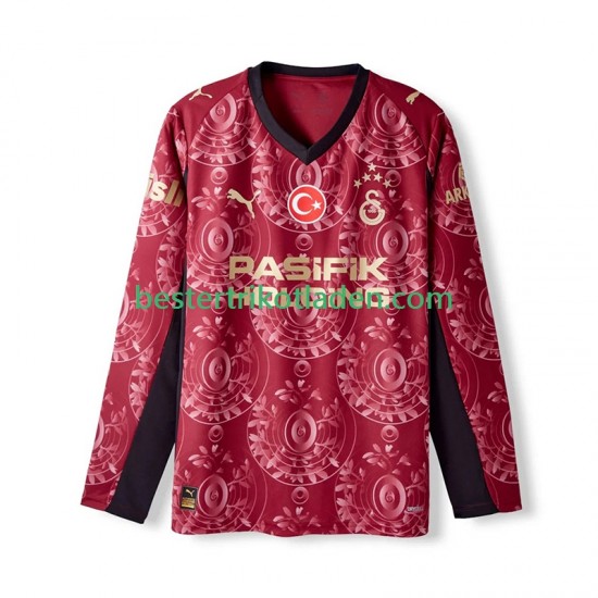 Fußballtrikot Galatasaray Ausweich Trikot 3rd 2025-2026 Langarm für Herren
