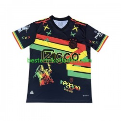 Fußballtrikot Ajax Amsterdam Bob Marley Heim Trikot Home 2023-2024 Kurzarm für Herren