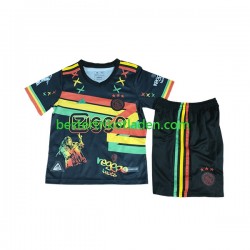 Fußballtrikot Ajax Amsterdam Bob Marley Heim Trikot Home 2023-2024 Kurzarm für Kinder