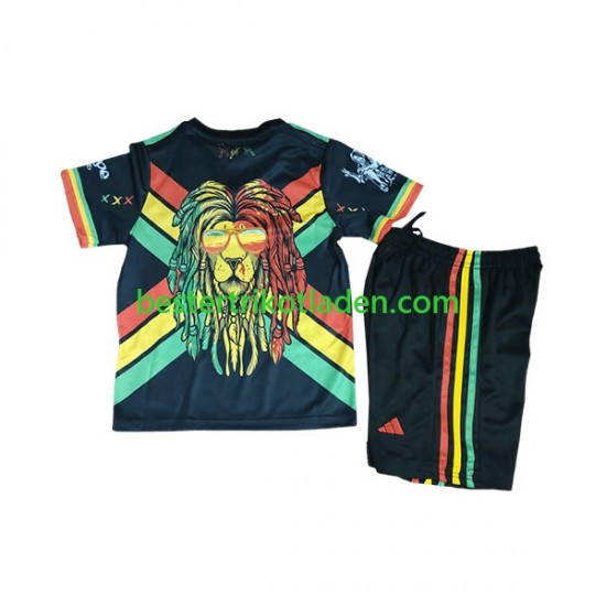 Fußballtrikot Ajax Amsterdam Bob Marley Heim Trikot Home 2023-2024 Kurzarm für Kinder