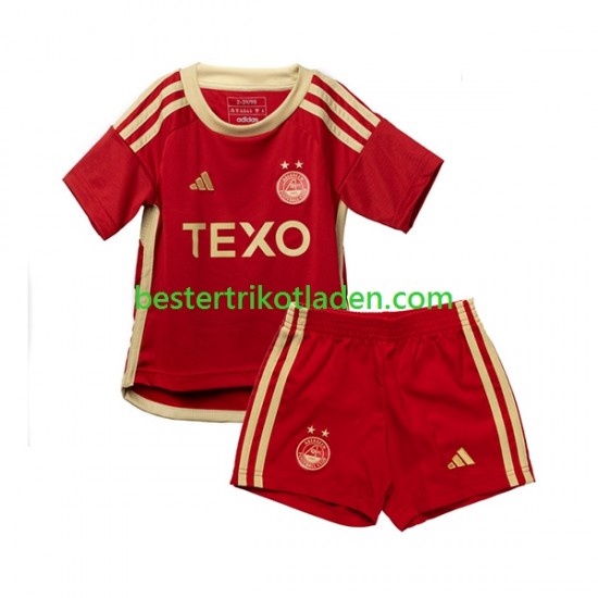 Fußballtrikot Aberdeen Heim Trikot Home 2023-2024 Kurzarm für Kinder