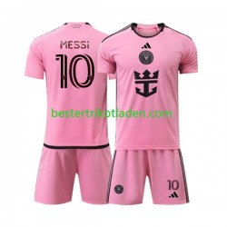 Fußballtrikot Inter Miami Lionel Messi 10 Heim Trikot Home 2024 Kurzarm für Kinder