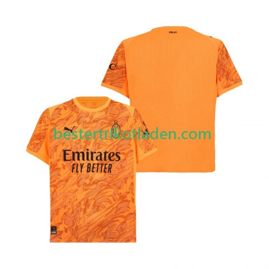 Fußballtrikot AC Mailand Torwart Ausweich Trikot 3rd 2025-2026 Kurzarm für Herren