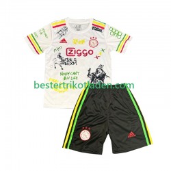 Fußballtrikot Ajax Amsterdam Bob Marley Special Heim Trikot Home 2025-2026 Kurzarm für Kinder