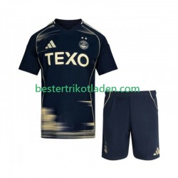 Fußballtrikot Aberdeen Auswärts Trikot Away 2025-2026 Kurzarm für Kinder