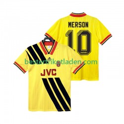 Fußballtrikot Arsenal MERSON 10 1993 Retro Auswärts Trikot Away 1994 Kurzarm für Herren