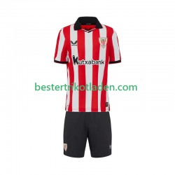 Fußballtrikot Athletic Bilbao Heim Trikot Home 2025-2026 Kurzarm für Kinder