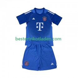 Fußballtrikot FC Bayern München Torwart Auswärts Trikot Away 2025-2026 Kurzarm für Kinder