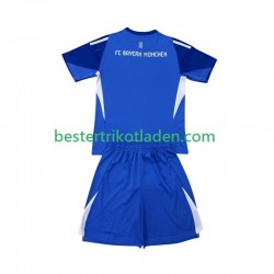 Fußballtrikot FC Bayern München Torwart Auswärts Trikot Away 2025-2026 Kurzarm für Kinder
