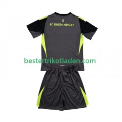 Fußballtrikot FC Bayern München Torwart Ausweich Trikot 3rd 2025-2026 Kurzarm für Kinder