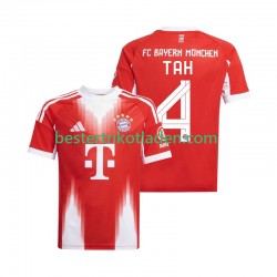 Fußballtrikot FC Bayern München Jonathan Tah 4 Heim Trikot Home 2025-2026 Kurzarm für Herren