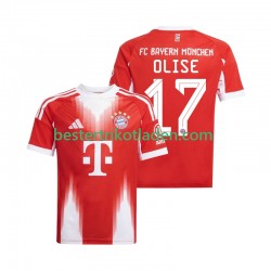 Fußballtrikot FC Bayern München Michael Olise 17 Heim Trikot Home 2025-2026 Kurzarm für Herren