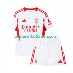 Fußballtrikot Benfica Ausweich Trikot 3rd 2025-2026 Kurzarm für Kinder
