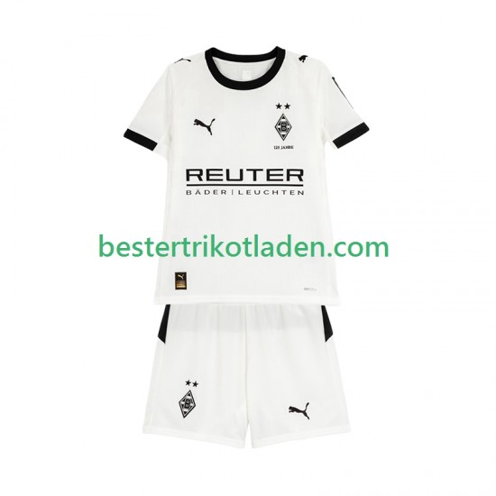Fußballtrikot Russland Bo Monchengladbach Heim Trikot Home 2025-2026 Kurzarm für Kinder