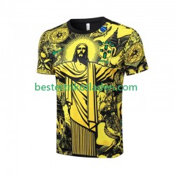 Fußballtrikot Brasilien Jesus Heim Trikot Home 2024 Kurzarm für Herren