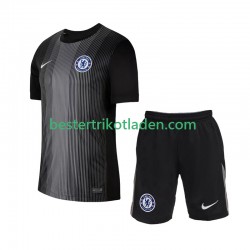 Fußballtrikot Chelsea Torwart Heim Trikot Home 2025-2026 Kurzarm für Kinder