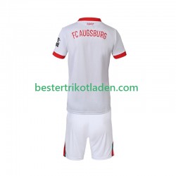 Fußballtrikot FC Augsburg Heim Trikot Home 2025-2026 Kurzarm für Kinder