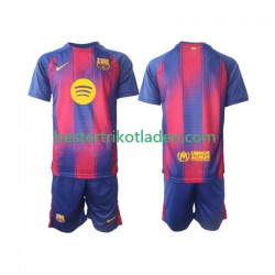 Fußballtrikot FC Barcelona Heim Trikot Home 2025-2026 Kurzarm für Kinder